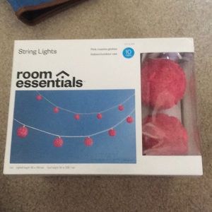 String lights (never used)